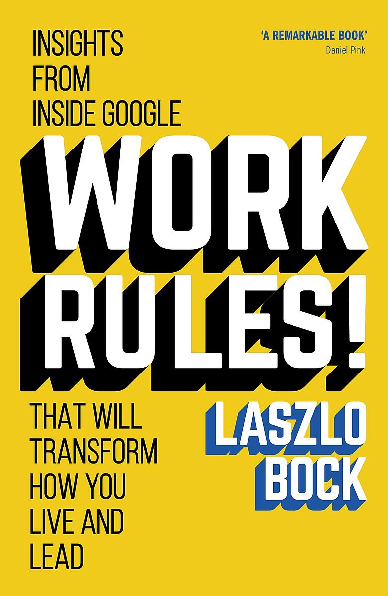 Work Rules book cover